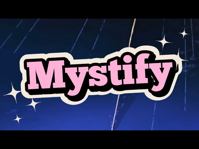 INXS music lyric video - Mystify (1987)
