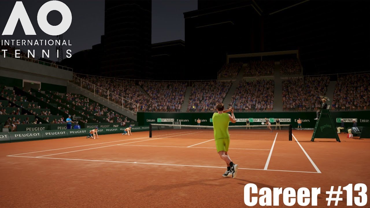 AO International Tennis Roland Garros RAGE Round 1 Career 13