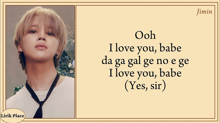 JIMIN 'Smeraldo Garden Marching Band (feat. LOCO)' Easy Lyrics