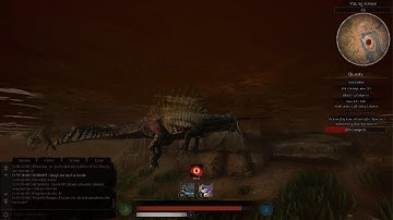 Path of Titans 3x Speed Spino vs Speed w/ thick hide