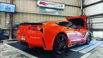 The Orange C7 gets headers and a dyno tune!