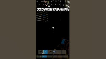 Solo Online Raid Defend!  #rust #shorts #youtube #rustpc #gamingpc #raid #defense #rustgame