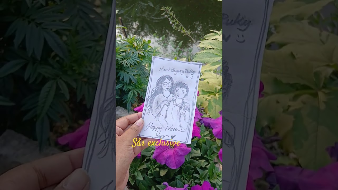 New year  special craft for your special person 😊❤️