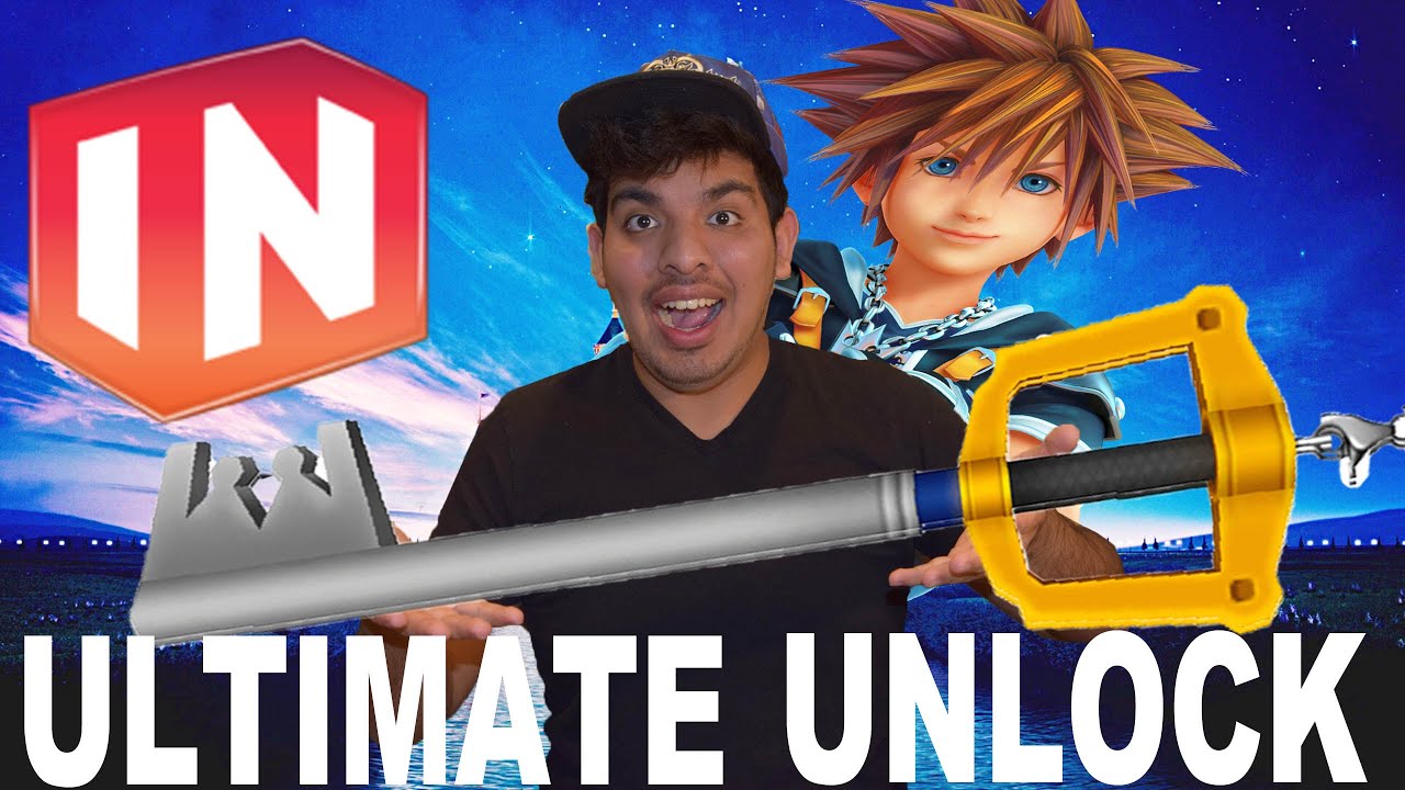 Disney infinity 3.0 ultimate unlock keyblade NEWS YouTube