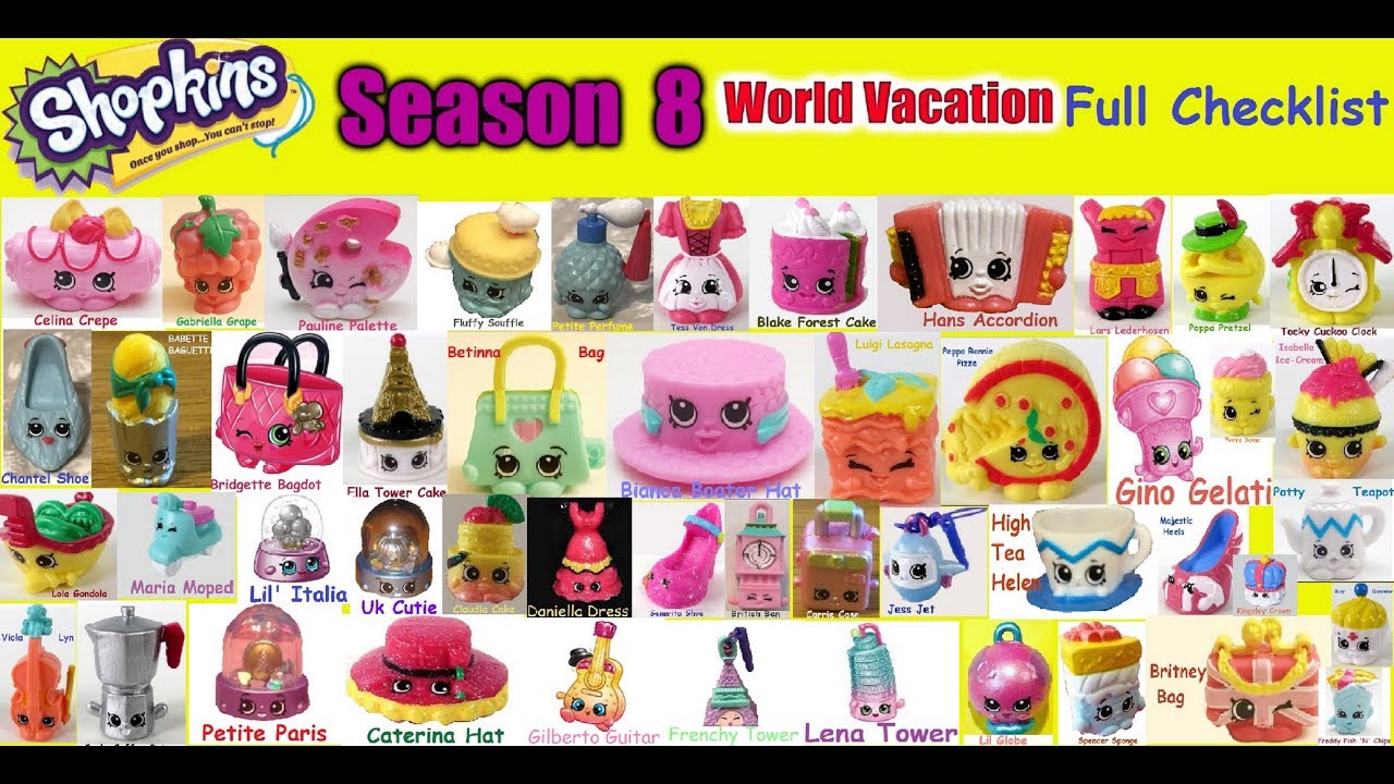 Featured image of post Shopkins Checklist All Seasons We have created a shopkins season 4 checklist so you can check out all of the shopkins and teams in season 4 easily