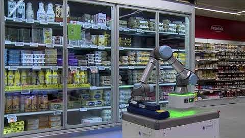 UV Sanitizing Autonomous ER-FLEX Mobile Cobot For Retail | Enabled Robotics