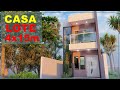 Casa pequena e moderna | TERRENO 4x15 | Sobrado