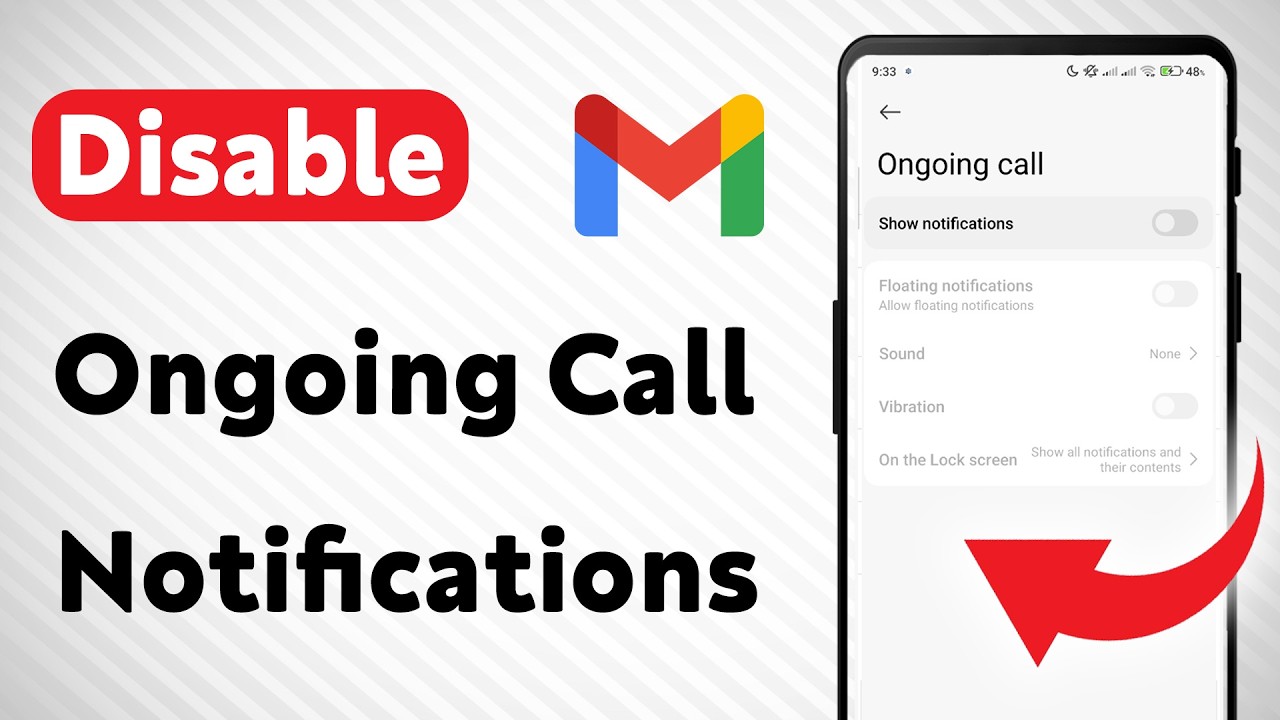 How To Disable Ongoing Call Notifications In Gmail (Updated) - YouTube