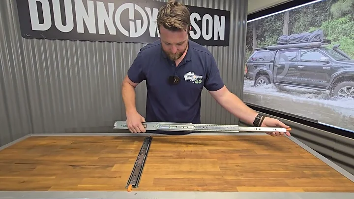 Dunn & Watson 60kg Locking Drawer Slides