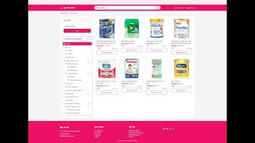 Đồ án shop thương mại điện tử Mẹ và Bé