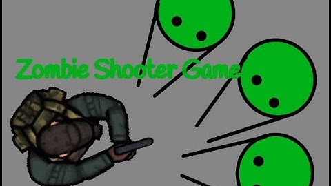 How to make a zombie shooter game on Scratch part 4 (final part) | Zombie Shooter Game | Panther |