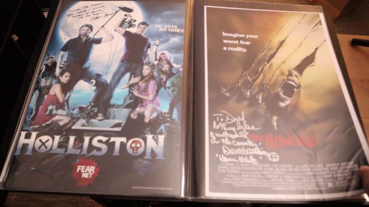 Amazing Autographed Movie Poster Portfolio (Part Two 12x18s) YouTube