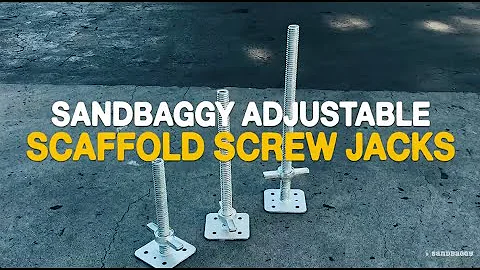 Sandbaggy Scaffolding Jacks