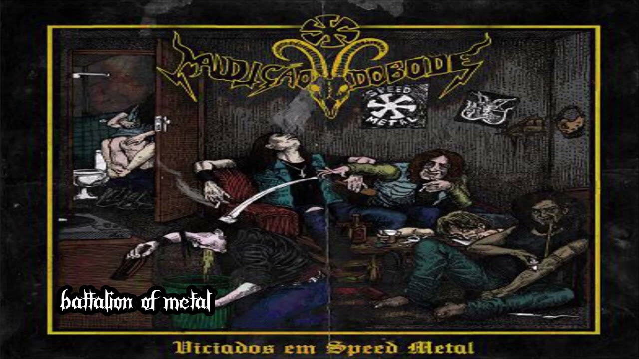 Maldição do Bode - Viciados em Speed Metal (FULL ALBUM) Brazil