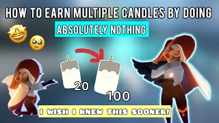 How To Earn MULTIPLE Candles By Doing Absolutely NOTHING | Super Easy | Sky Cotl