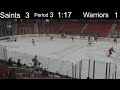 Saints JV vs Waterloo 11/22