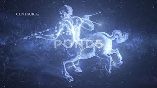 Centaurus Constellation Star Map Animation