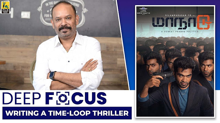 Venkat Prabhu Interview With Baradwaj Rangan | Maanaadu | Silambarasan | S. J. Surya | Deep Focus