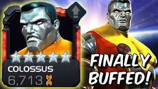 5 Star Buffed Colossus Gameplay! - Finally Live!! - Marvel Contest of Champions