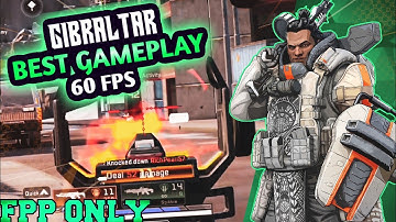 Gibraltar Best ✊ Gameplay 3rd Beta | Apex Legends Mobile