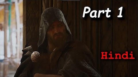 ASSASINS CREED VALHALLA Gameplay Walkthrough Part-1 INTRO Hindi HD