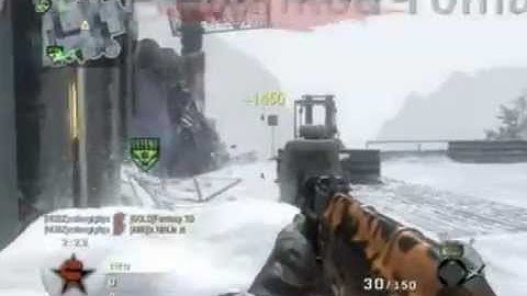 Black ops - Amazing Across Map Double Tomahawk!
