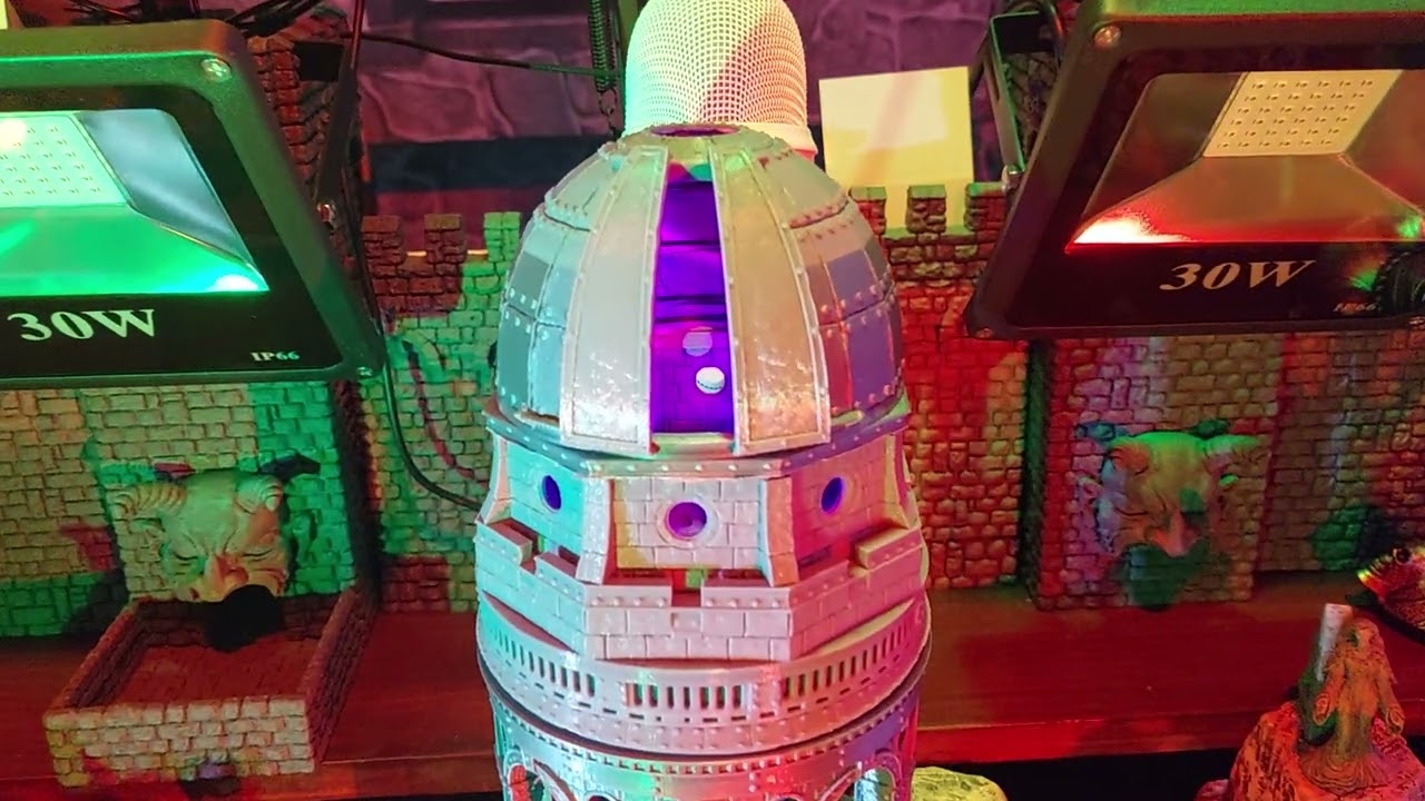 Broch Tunare - Religious Mecca setup D&D TableTop Ideas