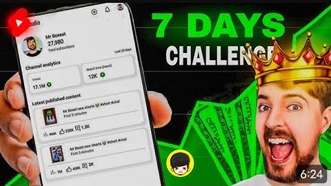 7 DAYS Challenge ( Upload Copy Paste Videos ) How To Viral YouTube Shorts Channel From 0 Subscribers