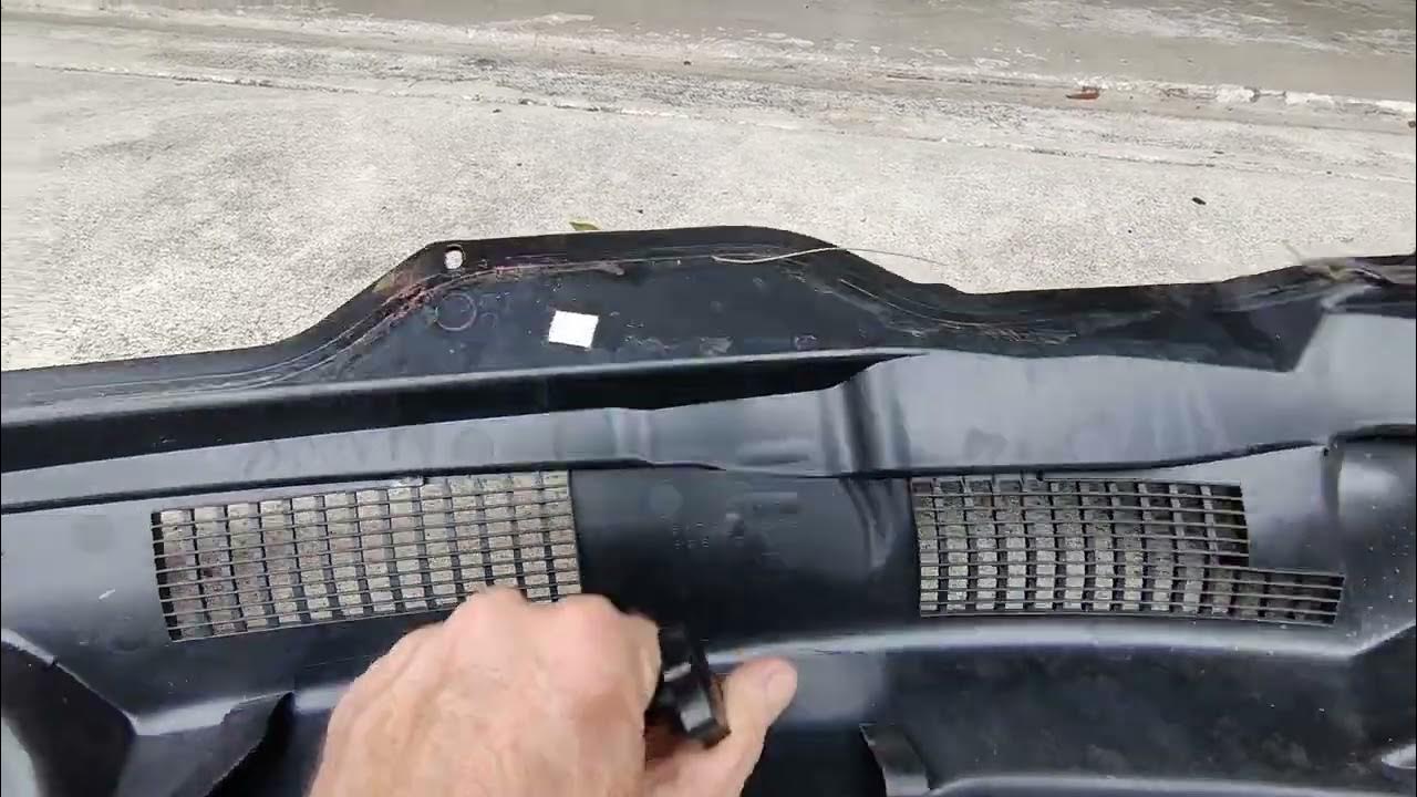 Ram 1500 Wiper Cowl Replacement - YouTube