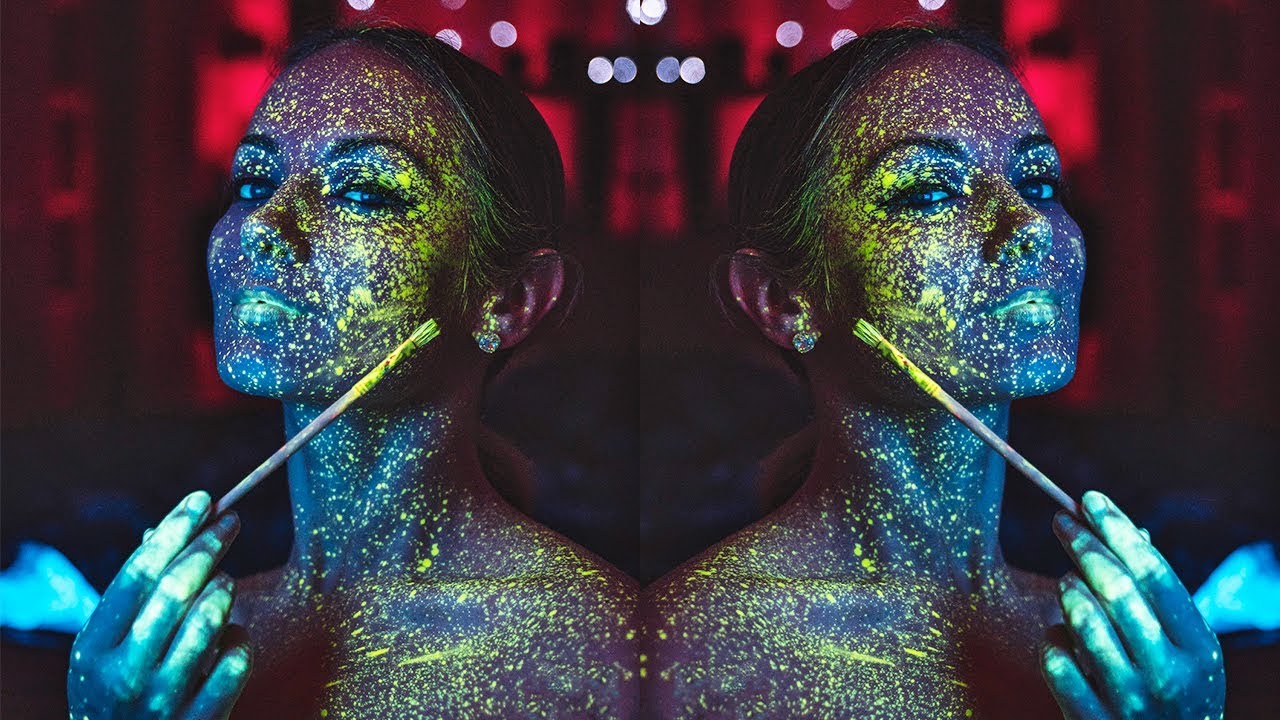 Neon Dream: We Did A Photoshoot Using Black Light