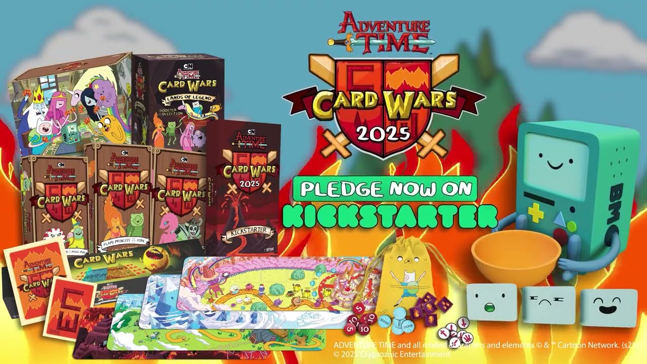 Adventure Time Card Wars 2025 - Game trailer