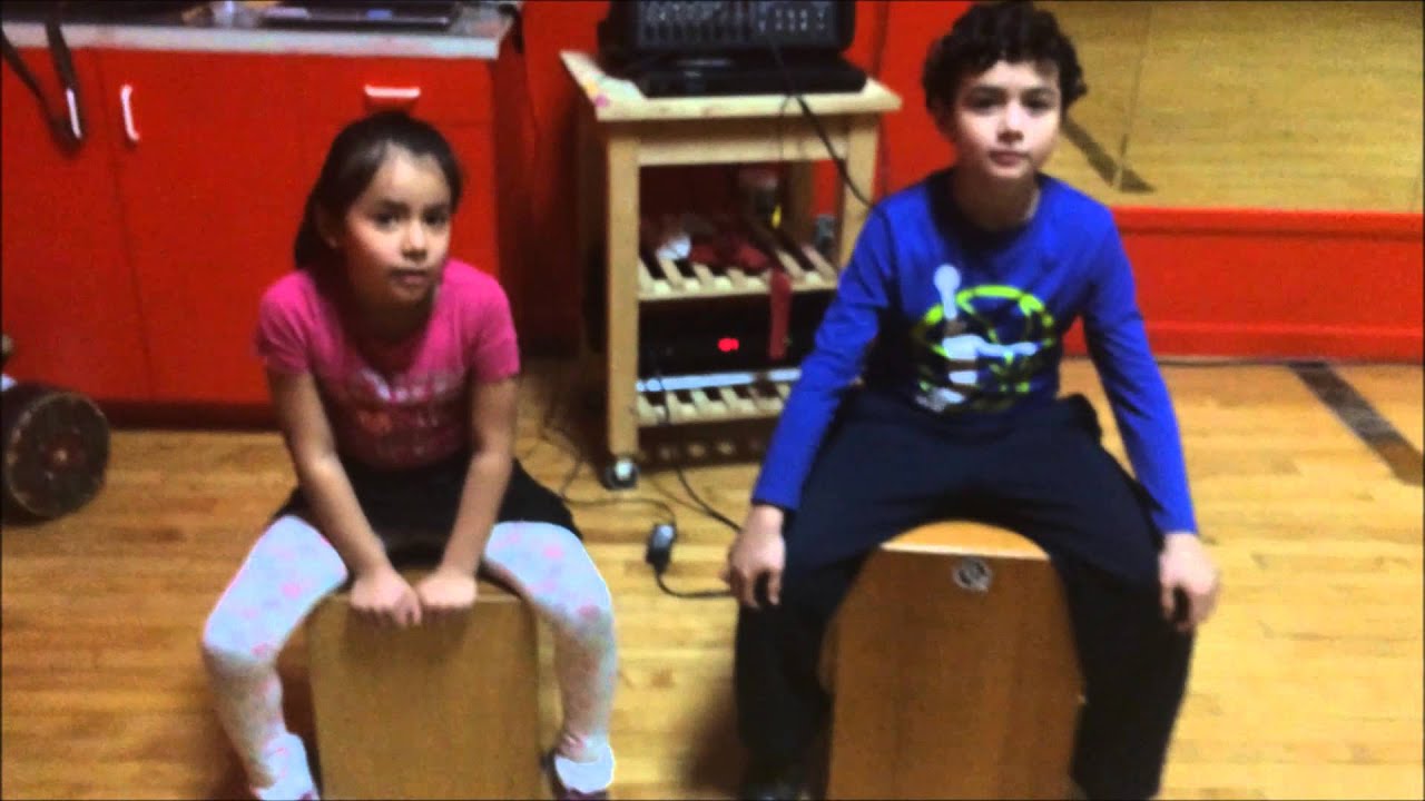 Kids Cajon Classes Lando Peruvian Folk Dance Center Chicago IL YouTube