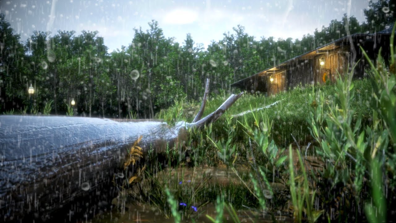 1 ora di Pioggia Rilassante per dormire - Suoni Naturali - YouTube