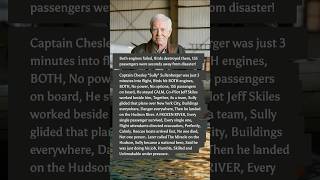 Captain Sully had no runway, no power, and almost no time