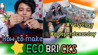 How to make ECOBRICKS || TUTORIAL || Independence Day Special