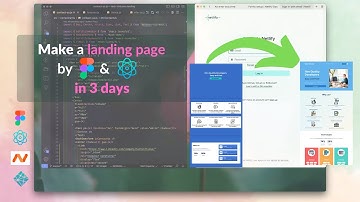 Làm landing page từ Figma, Reactjs trong 3 ngày | Make a landing page by Figma, Reactjs in 3 days