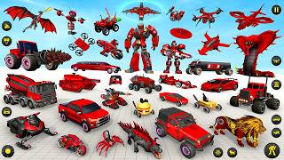 Drone Robot Car Transformation 3D - Android Gameplay screenshot 2
