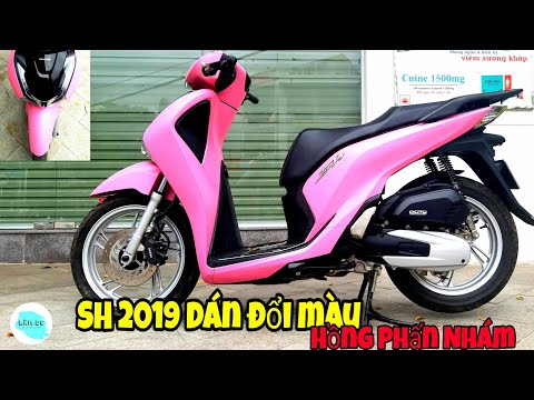 Sh 2019 dán đổi màu đỏ đô sang hồng phấn cực đẹp