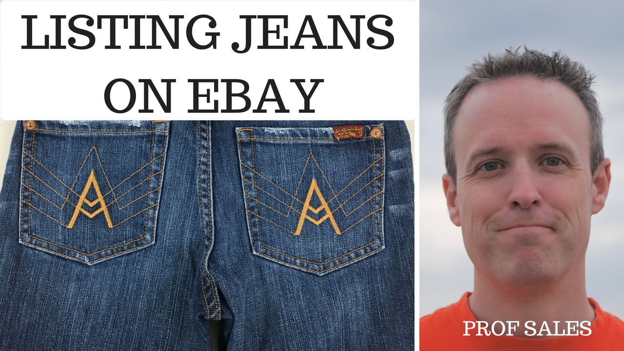 How to List Jeans on Ebay - YouTube