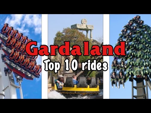 Top 10 rides at Gardaland - Italy | 2022