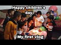 My first vlog  celebrating childrens day  nimmu vlogs