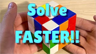 Solve FASTER With The Rubik's Cube Beginner's Method!