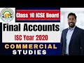 Final Accounts Part 6 | Class 10 | Commercial Studies | ICSE Board @PabitraDasClasses2