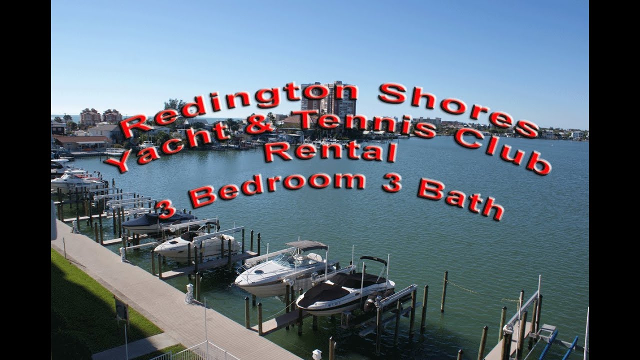Redington Shores Yacht and Tennis Club Rental YouTube