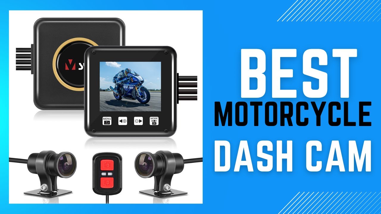 Best Motorcycle Dash Camera VSYS P6F Pro 2 Channel Motorcycle DVR