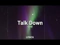 Vante  talk down lyrics