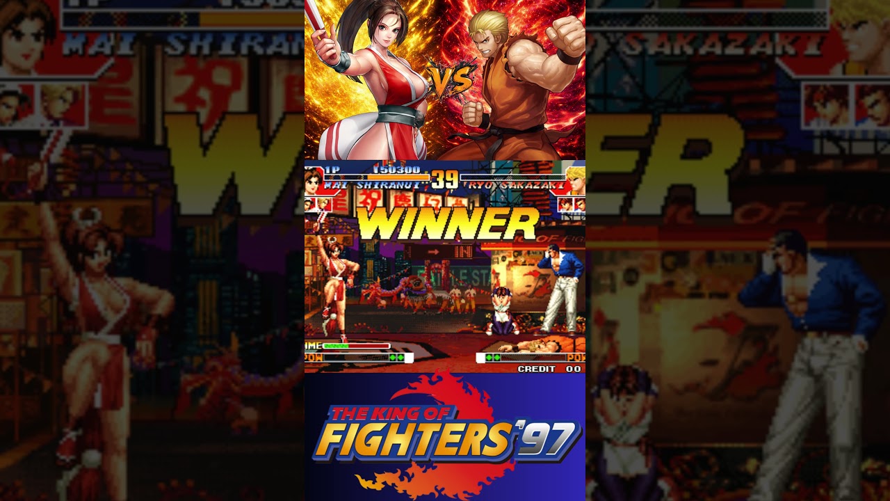 勝鯉の双璧ファイル The King of Fighters 97 Plus | Arcade | Mai Vs Team Art of