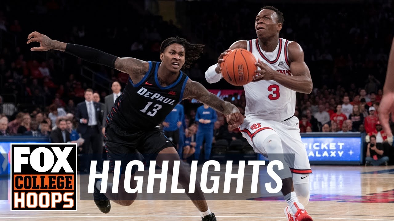 DePaul continues Big East struggles, St. John's wins 74-67 | FOX COLLEGE HOOPS HIGHLIGHTS