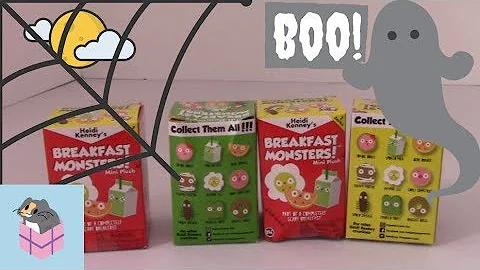 Heidi Kenney Breakfast Monsters Blind Box Plushies...