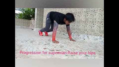 How to do Superman Push Ups? Tutorial for Beginners | Fitness Begins at Home